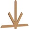 Ekena Millwork Kennewick Timber Gable Bracket, Western Red Cedar, 60"W x 40"H x 1 1/2"D x 3 1/2"F, 16/12 Pitch GBW060X40X0204KEN00SWR - alternate 3